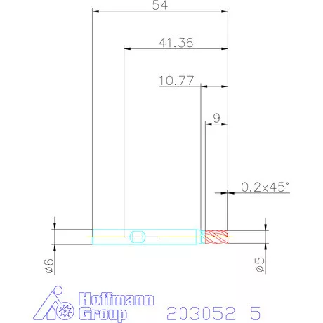 Holex Holex Pro Steel VHM nagyoló maró HPC 5 mm