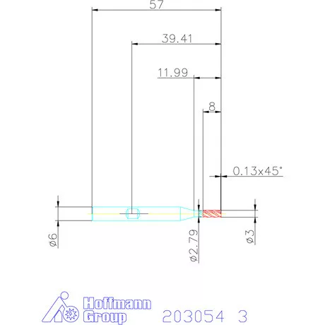 Holex Holex Pro Steel VHM nagyoló maró HPC 3 mm