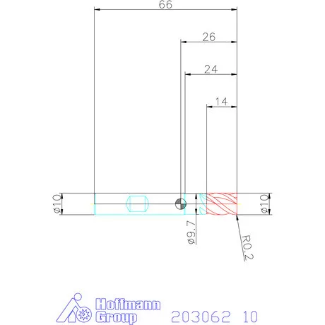 Garant Garant Master UNI VHM szármaró HPC 10 mm