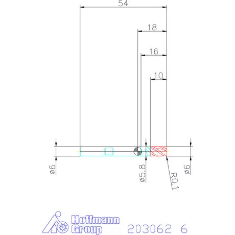 Garant Garant Master UNI VHM szármaró HPC 6 mm