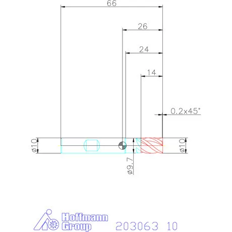 Holex Holex Pro UNI VHM szármaró HPC 10 mm