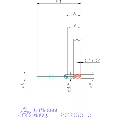 Holex Holex Pro UNI VHM szármaró HPC 5 mm