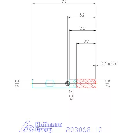 Holex Holex Pro UNI VHM szármaró HPC 10 mm