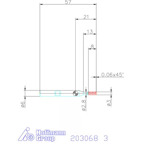 Holex Holex Pro UNI VHM szármaró HPC 3 mm