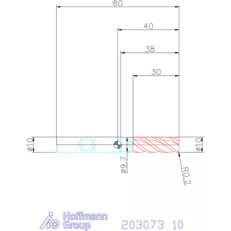 Garant Garant Master UNI VHM szármaró HPC 10 mm