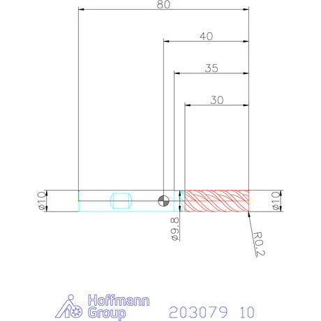 Garant VHM maró forgácstörőkkel TPC 10 mm