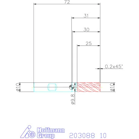 Garant VHM maró TPC 10 mm