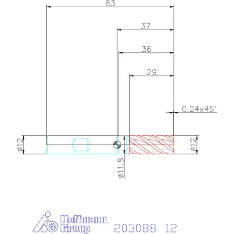 Garant VHM maró TPC 12 mm