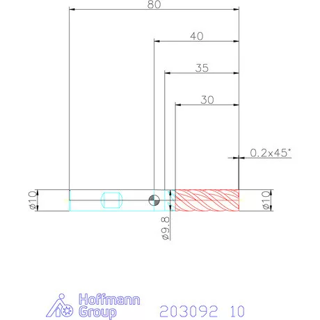 Garant VHM maró forgácstörőkkel TPC 10 mm