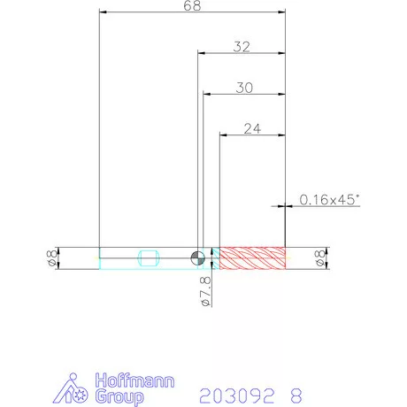 Garant VHM maró forgácstörőkkel TPC 8 mm