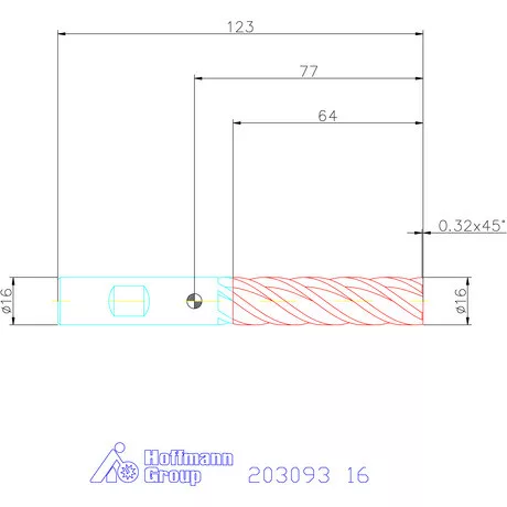 Garant VHM maró forgácstörőkkel TPC 16 mm