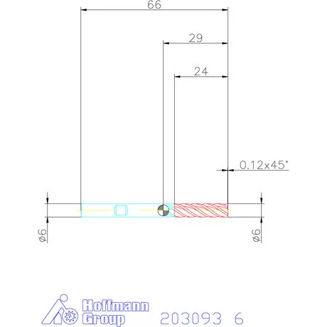 Garant VHM maró forgácstörőkkel TPC 6 mm