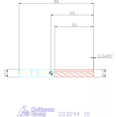 Garant VHM maró forgácstörőkkel TPC 10 mm