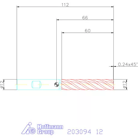 Garant VHM maró forgácstörőkkel TPC 12 mm