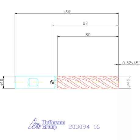 Garant VHM maró forgácstörőkkel TPC 16 mm