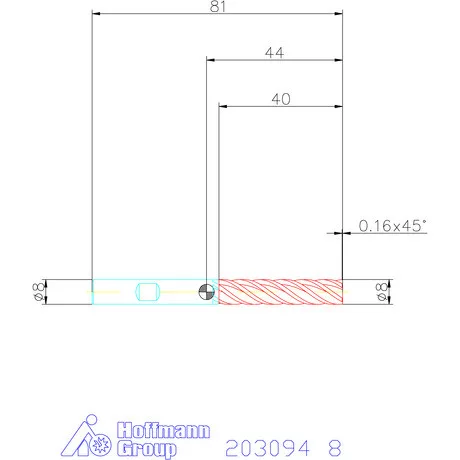 Garant VHM maró forgácstörőkkel TPC 8 mm