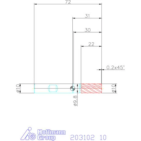 Garant VHM maró TPC 10 mm
