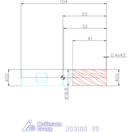 Garant VHM maró TPC 20 mm