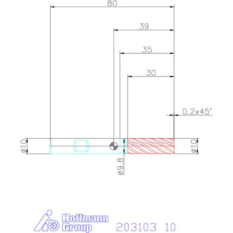 Garant VHM maró forgácstörőkkel TPC 10 mm