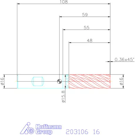 Garant VHM maró forgácstörőkkel TPC 16 mm
