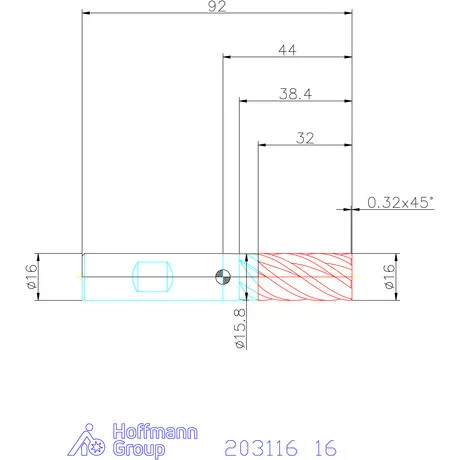 Garant Garant Master INOX VHM maró forgácstörőkkel HPC 16 mm