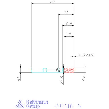Garant Garant Master INOX VHM maró forgácstörőkkel HPC 6 mm
