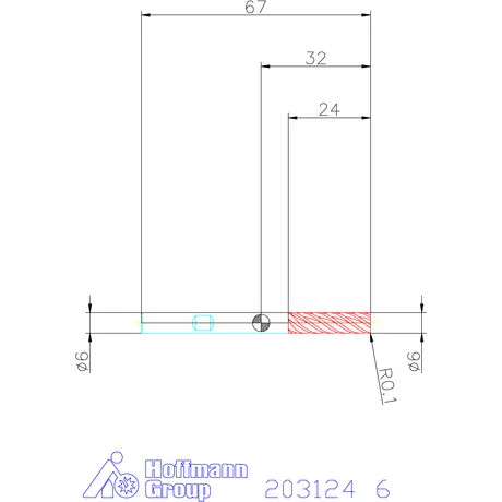 Garant Garant Master Titan VHM maró több forgácstörővel TPC 6 mm