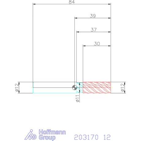 Garant VHM maró HPC 12 mm
