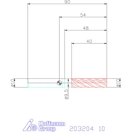 Garant Garant Master Alu VHM HPC maró HPC 10 mm