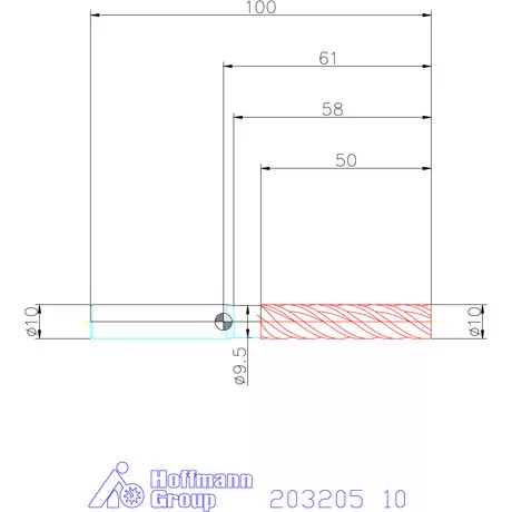 Garant Garant Master Alu VHM maró HPC 10 mm