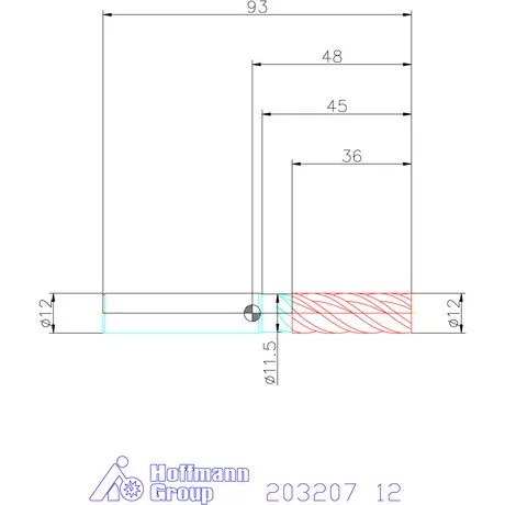 Garant Garant Master Alu VHM HPC maró HPC 12 mm