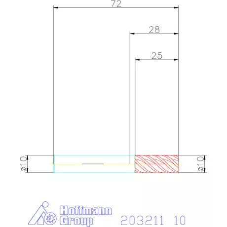 Garant Garant Diabolo VHM maró HPC 10 mm