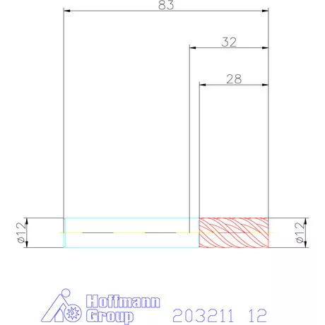 Garant Garant Diabolo VHM maró HPC 12 mm