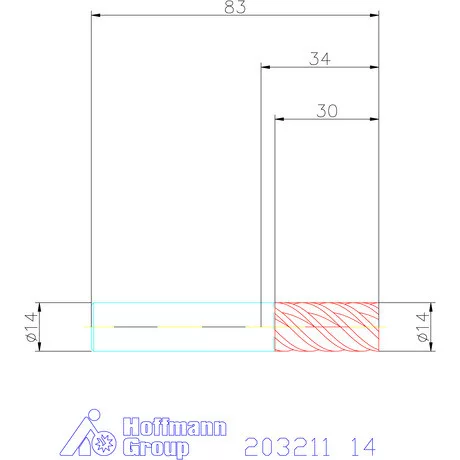 Garant Garant Diabolo VHM maró HPC 14 mm