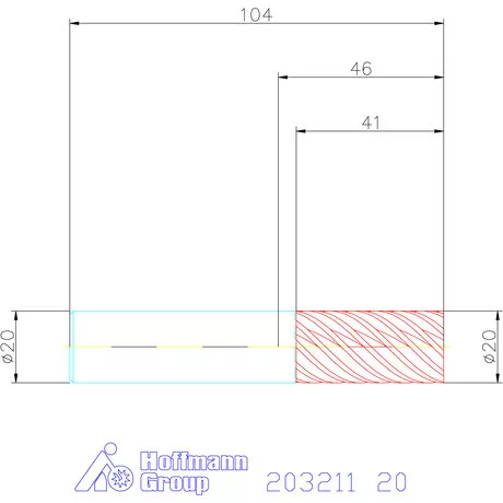 Garant Garant Diabolo VHM maró HPC 20 mm