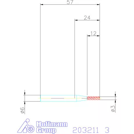 Garant Garant Diabolo VHM maró HPC 3 mm