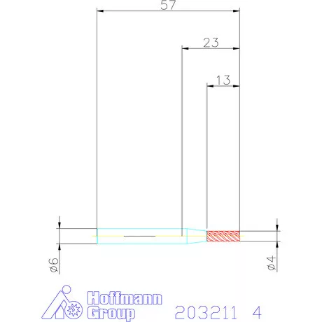 Garant Garant Diabolo VHM maró HPC 4 mm