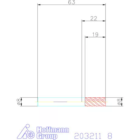 Garant Garant Diabolo VHM maró HPC 8 mm