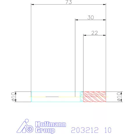 Garant VHM maró HPC 10 mm