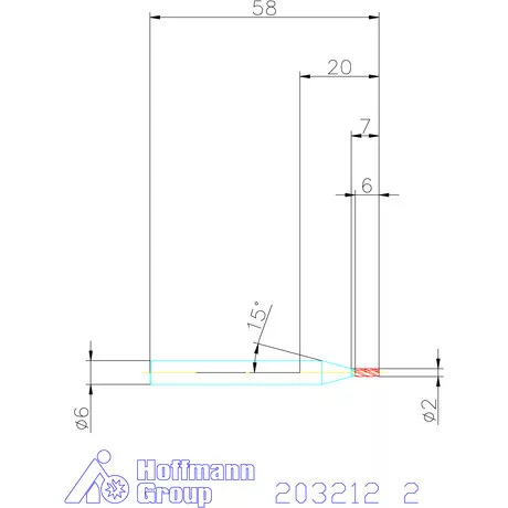Garant VHM maró HPC 2 mm