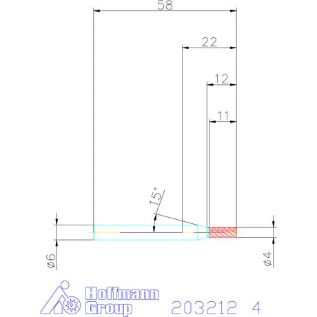 Garant VHM maró HPC 4 mm