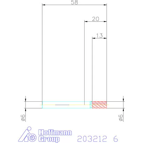 Garant VHM maró HPC 6 mm