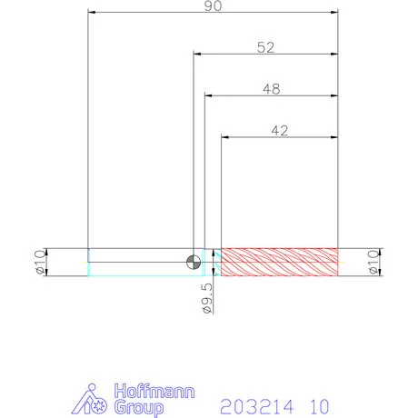 Garant Garant Master Alu VHM simító maró HPC 10 mm