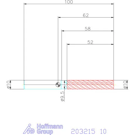 Garant Garant Master Alu VHM simító maró HPC 10 mm