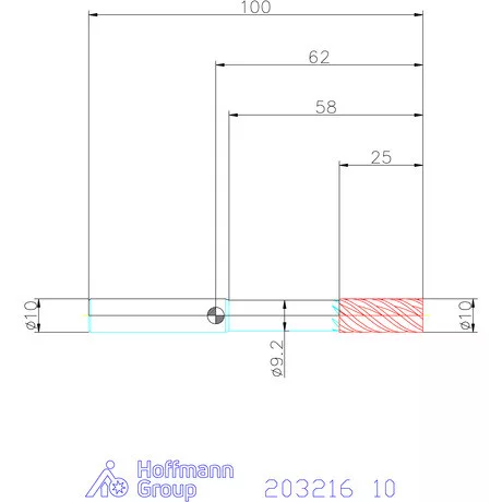 Garant Garant Master Alu VHM simító maró HPC 10 mm