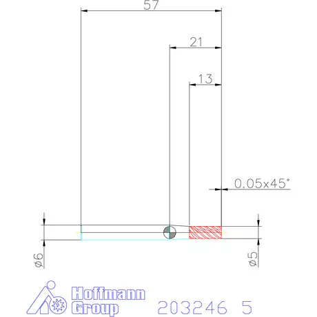 Holex VHM maró 5 mm