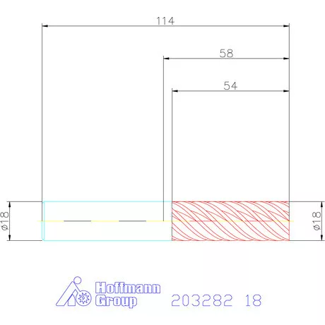 Garant Garant Diabolo VHM maró HPC 18 mm