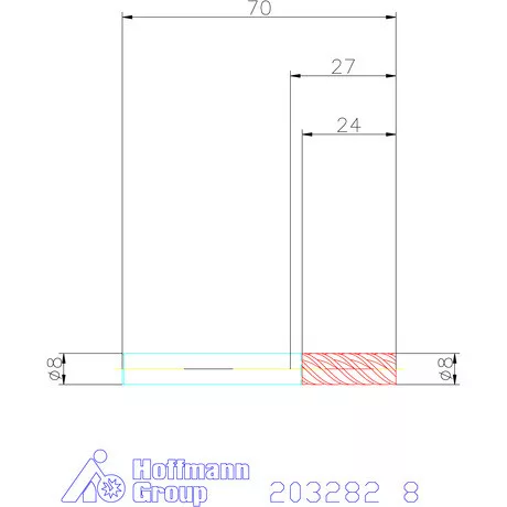 Garant Garant Diabolo VHM maró HPC 8 mm