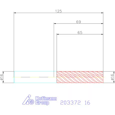 Garant Garant Diabolo VHM maró HPC 16 mm
