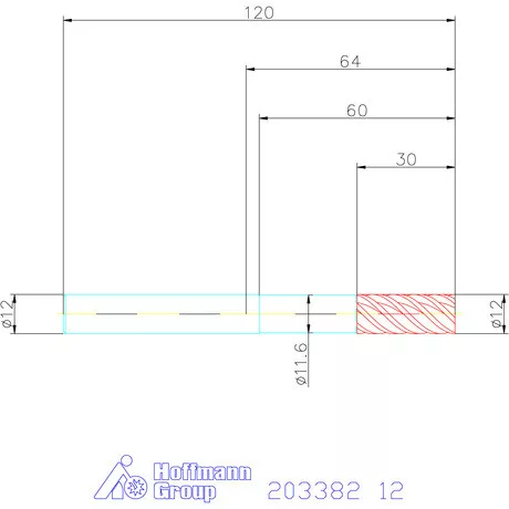 Garant Garant Diabolo VHM maró HPC 12 mm